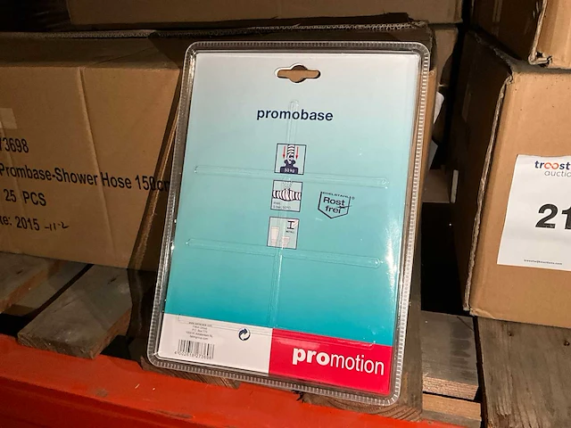 Promobase doucheslang - 150cm (250x) - afbeelding 2 van  3