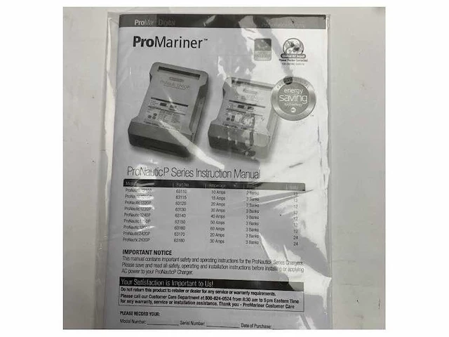 Pronautic promariner 20amp 12-20p battery charger - afbeelding 5 van  7