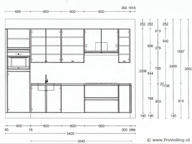 Pronorm rechtekeuken - afbeelding 29 van  35