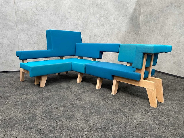 Prooff - akoestische design worksofa - 2-delig - afbeelding 4 van  12