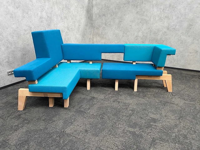 Prooff - akoestische design worksofa - 2-delig - afbeelding 1 van  12