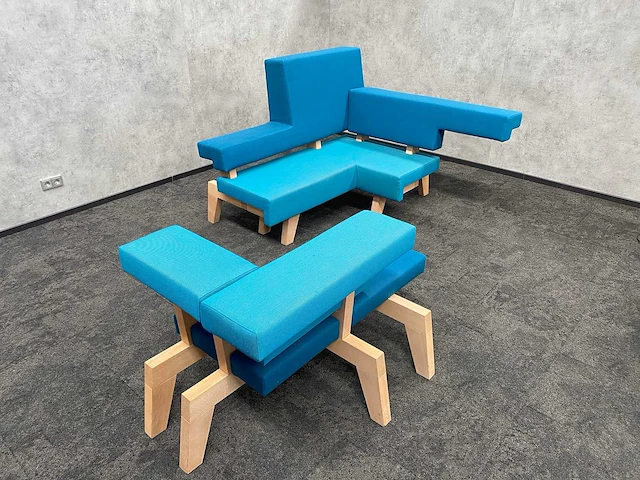 Prooff - akoestische design worksofa - 2-delig - afbeelding 7 van  12