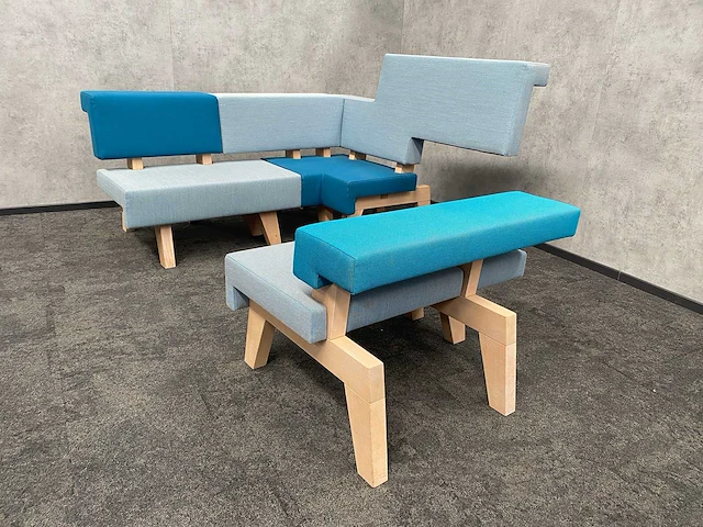 Prooff - akoestische design worksofa - 3-delig - afbeelding 5 van  9