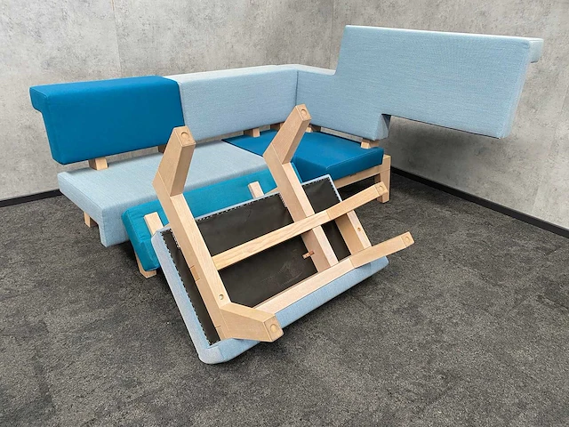 Prooff - akoestische design worksofa - 3-delig - afbeelding 9 van  9