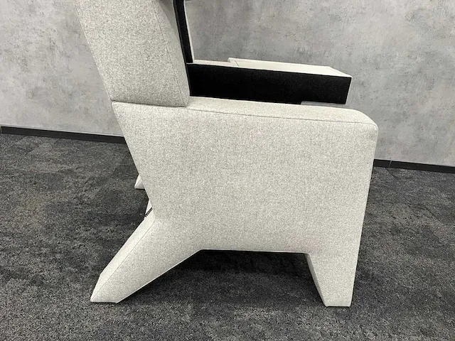 Prooff - design oorfauteuil grijs antraciet - jurgen bey (2x) - afbeelding 3 van  26