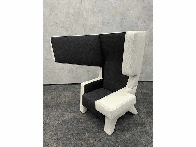 Prooff - design oorfauteuil grijs antraciet - jurgen bey (2x) - afbeelding 6 van  26