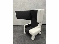 Prooff - design oorfauteuil grijs antraciet - jurgen bey (2x) - afbeelding 6 van  26