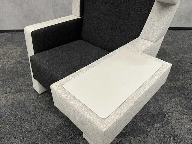 Prooff - design oorfauteuil grijs antraciet - jurgen bey (2x) - afbeelding 7 van  26
