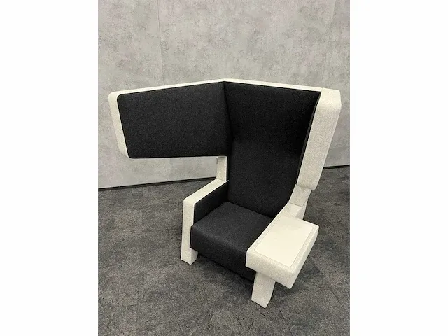 Prooff - design oorfauteuil grijs antraciet - jurgen bey (2x) - afbeelding 13 van  26