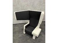 Prooff - design oorfauteuil grijs antraciet - jurgen bey (2x) - afbeelding 13 van  26