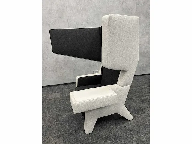 Prooff - design oorfauteuil grijs antraciet - jurgen bey (2x) - afbeelding 22 van  26