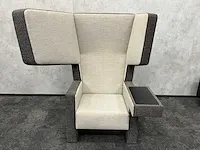 Prooff - design oorfauteuil grijs antraciet - jurgen bey - afbeelding 3 van  16