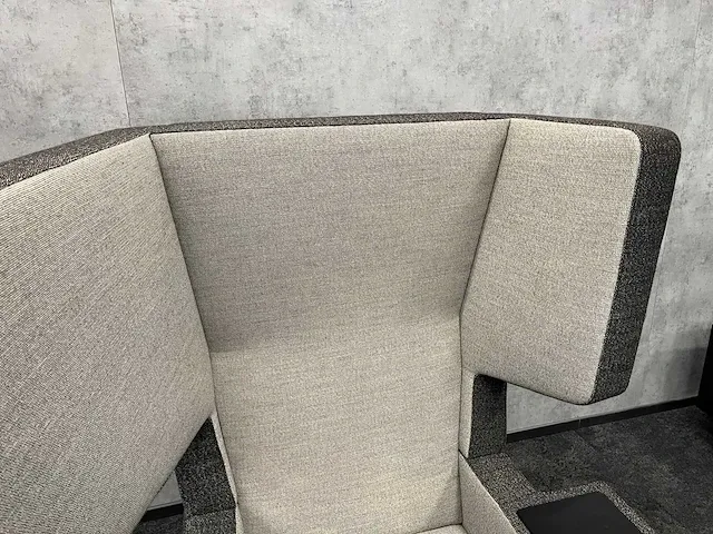 Prooff - design oorfauteuil grijs antraciet - jurgen bey - afbeelding 4 van  16