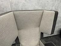 Prooff - design oorfauteuil grijs antraciet - jurgen bey - afbeelding 4 van  16