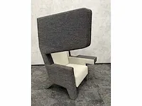 Prooff - design oorfauteuil grijs antraciet - jurgen bey - afbeelding 9 van  16
