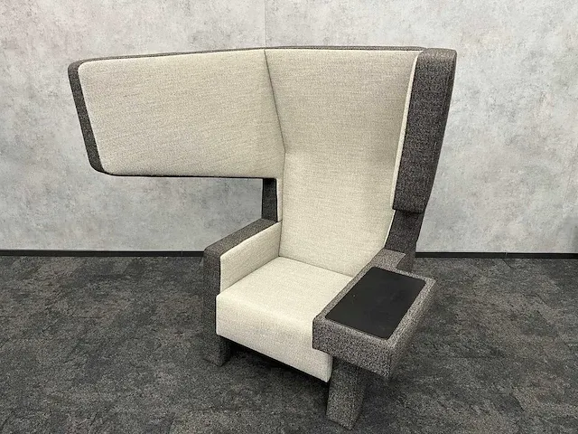 Prooff - design oorfauteuil grijs antraciet - jurgen bey - afbeelding 14 van  16