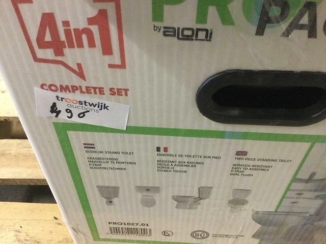 Propack - 4 in 1 - hangtoilet - afbeelding 4 van  4