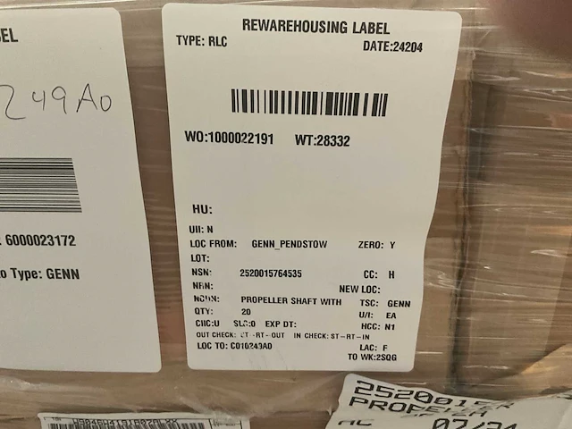 Propeller shaft (20x) - afbeelding 6 van  6
