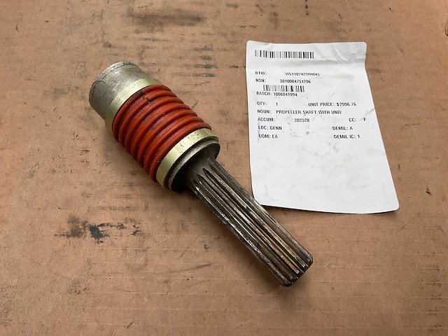Propeller shaft - afbeelding 2 van  2