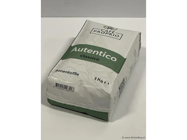Proprio autentico classico bonenkoffie 100% arabica - 6 verpakkingen á 1kg - afbeelding 1 van  5