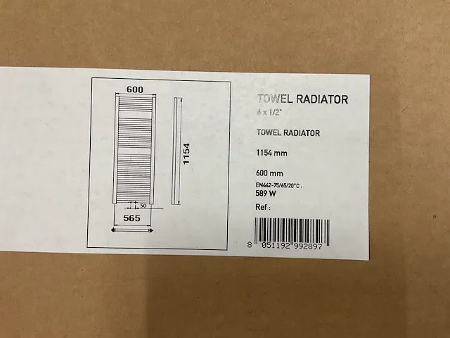 Prorad bsl060b18so06nnn01 designradiator (8x) - afbeelding 4 van  5