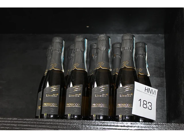 Prosecco lisetto 9 miniflesjes. - afbeelding 1 van  2