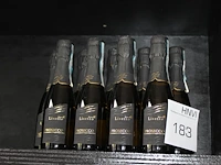 Prosecco lisetto 9 miniflesjes. - afbeelding 1 van  2