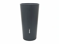 Prosperplast rainbowl flower 150 l regenton antraciet