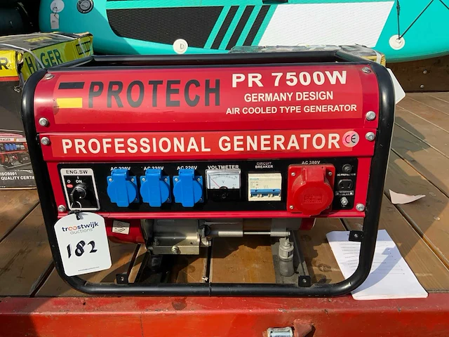 Protech pr 7500 stroomgenerator nieuw - afbeelding 2 van  7