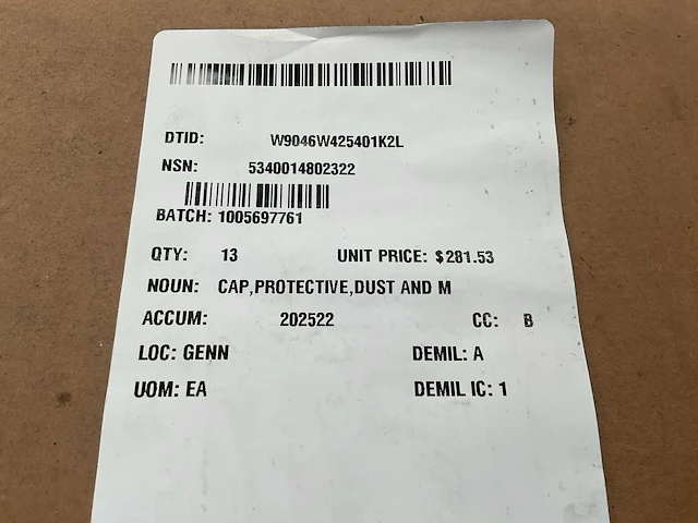 Protective cap (13x) - afbeelding 4 van  4