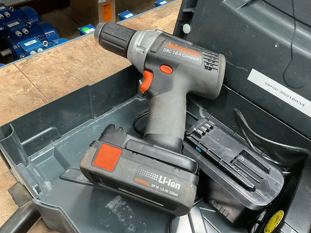 Protool drc 18-4 compact boormachine - afbeelding 2 van  6