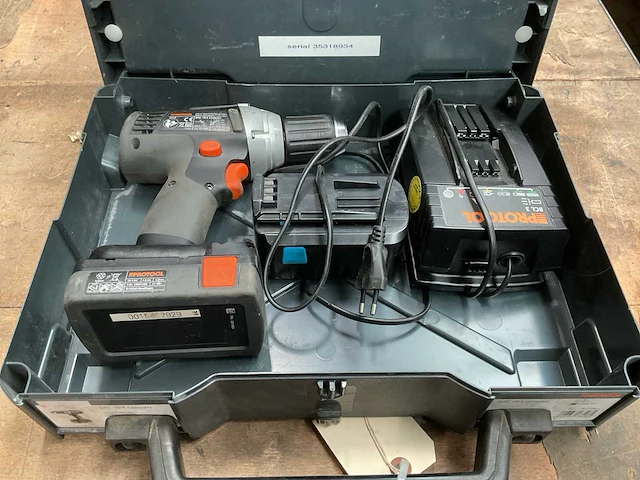 Protool drc 18-4 compact boormachine - afbeelding 3 van  6