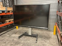 Prowise pro line ultra-hd 84” led multi-touchscreen op elektrische standaard