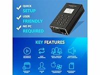 Prubovi telefoon recorder 32 gb usb voice recorder telefoon recorder voor vaste lijn - afbeelding 3 van  6