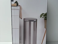 Prullenbak brabantia , mat zwart - afbeelding 1 van  2