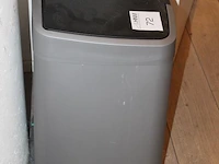 Prullenbak sunware met deksel en hoogte 55 cm. - afbeelding 2 van  2