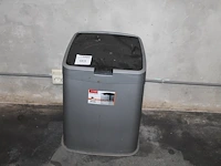 Prullenbak sunware met deksel en hoogte 55 cm. - afbeelding 1 van  1