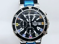 Pryngeps timonier navy chronograph herenhorloge - afbeelding 1 van  7