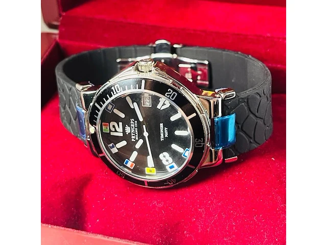 Pryngeps timonier navy herenhorloge - afbeelding 2 van  5