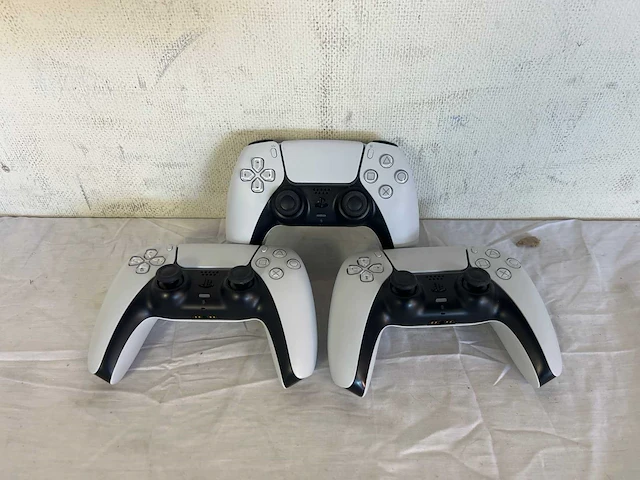 Ps5 wireless dualsense controller wit (3x) - afbeelding 2 van  2