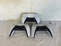 Ps5 wireless dualsense controller wit (3x) - afbeelding 2 van  2