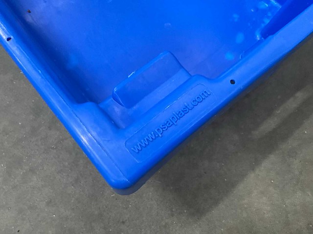 Psaplast kunststof bakken op rvs onderstel (17x) - afbeelding 5 van  7