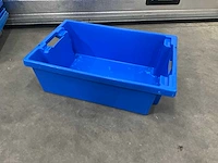 Psaplast kunststof bakken op trolly (26x) - afbeelding 3 van  6
