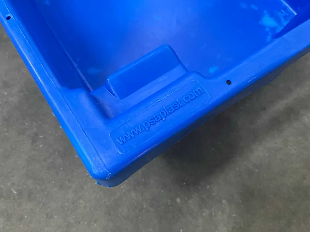 Psaplast kunststof bakken op trolly (26x) - afbeelding 5 van  6