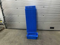 Psaplast kunststof bakken op trolly (26x) - afbeelding 1 van  7