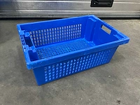 Psaplast kunststof bakken op trolly (26x) - afbeelding 3 van  7