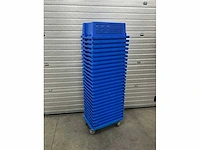 Psaplast kunststof bakken op trolly (26x) - afbeelding 7 van  7