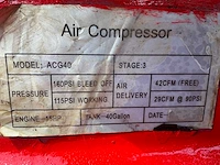 Psi 150 acg40 petrol luchtcompressor - afbeelding 2 van  10