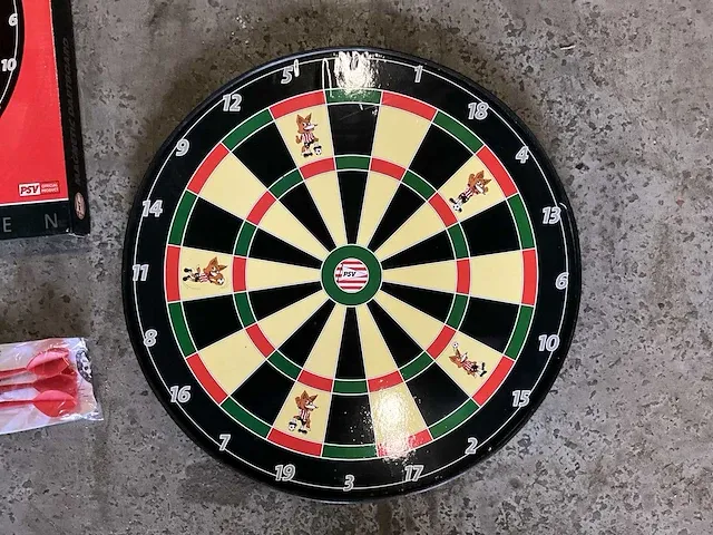 Psv magnetisch dartbord ø38cm (12x) - afbeelding 3 van  5