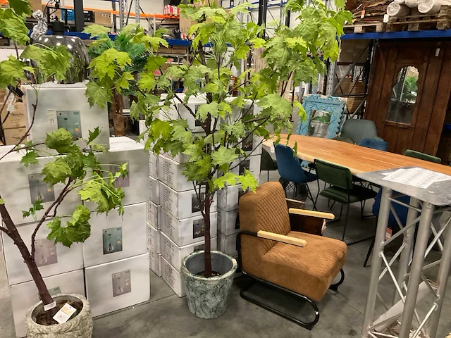 Ptmd kunstplant met pot - afbeelding 1 van  2